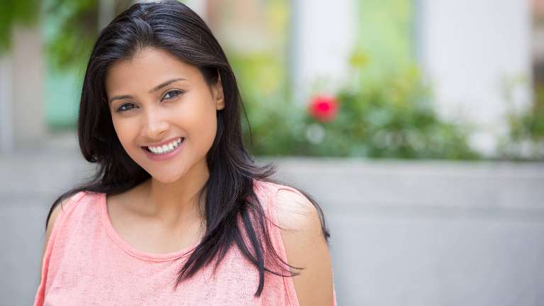 Woman with Veneers in Parramatta