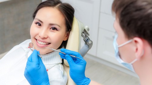 patient with dental anxiety being calmed in parramatta, nsw