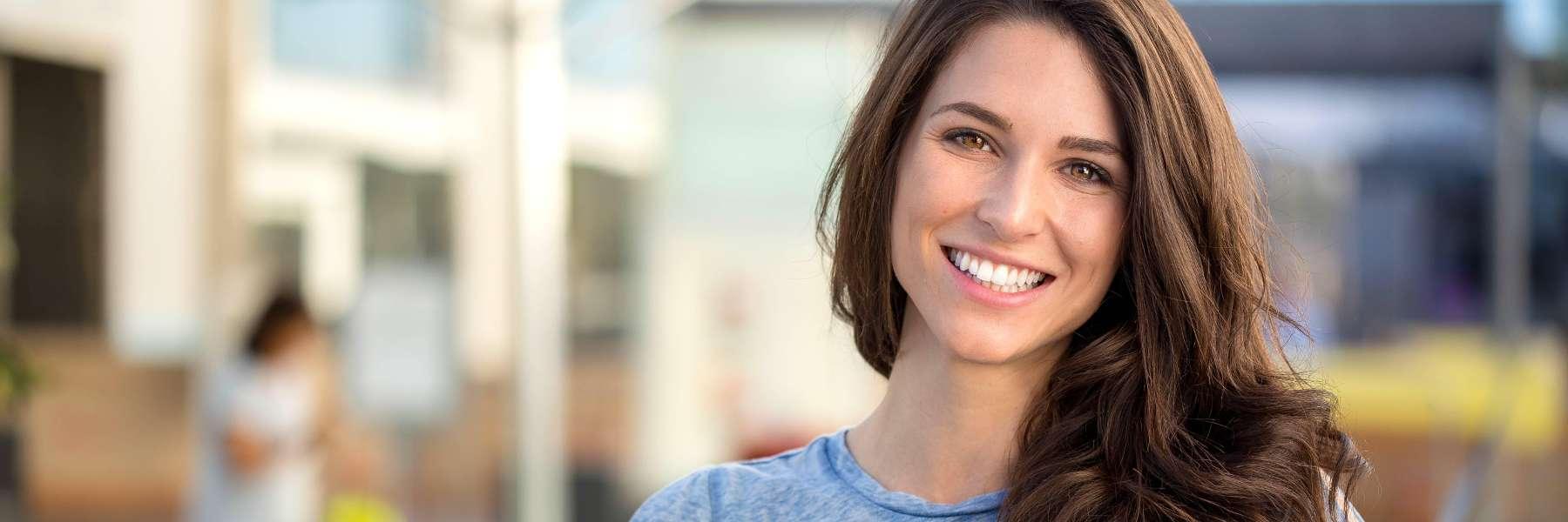 woman with veneers in parramatta