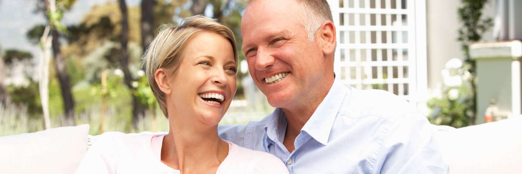 Couple with implants in parramatta