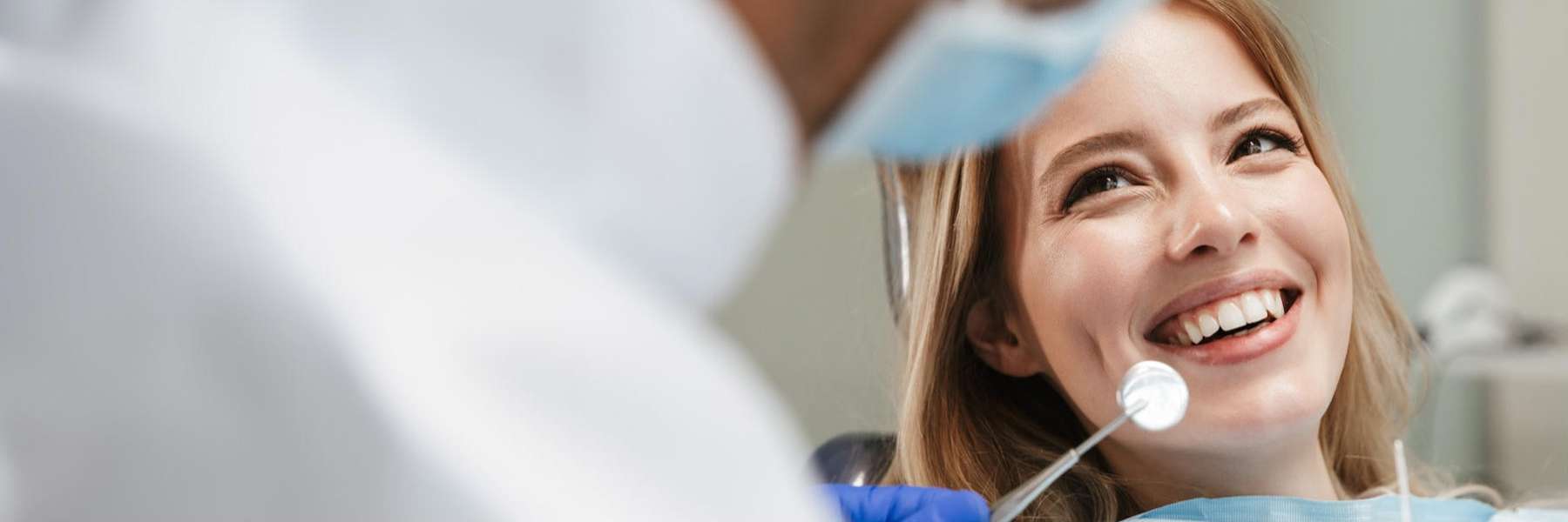 sedation dentist parramatta | woman at dentist