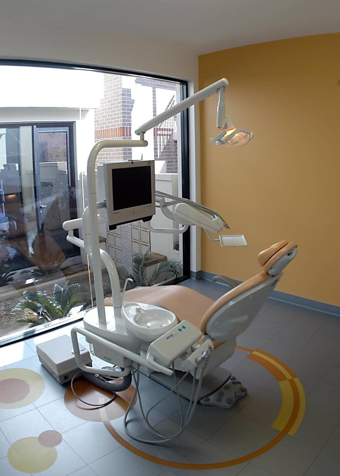 dental chair in painfree dentistry